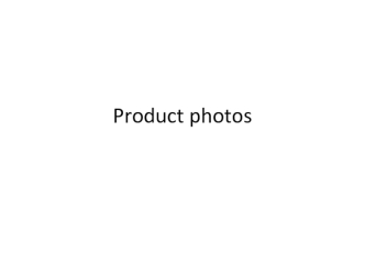 Product photos. Amazon