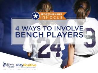 Four Ways to Involve Bench Players