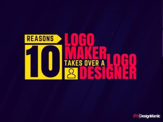 10 reasons logo maker takes over a logo designer