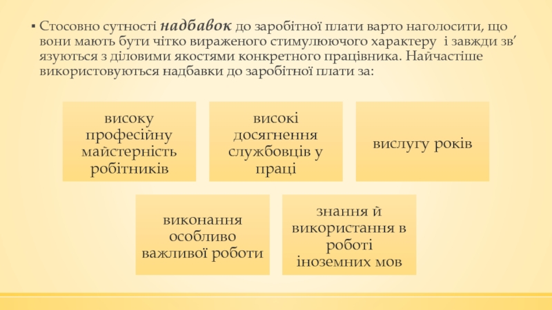 Реферат: Доплати й надбавки до заробітної плати та організація преміювання персоналу