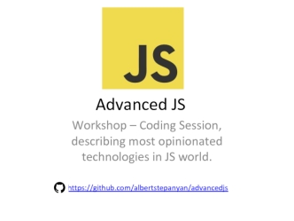 Advanced JS