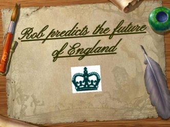 Rob predicts the future of England