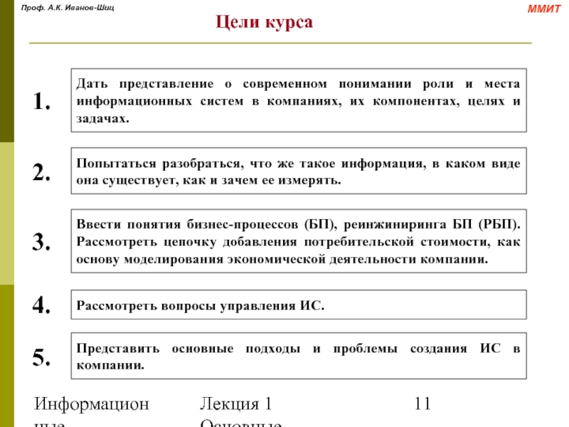 Курс какой дали. Дайте определение и характеристику термину цель.