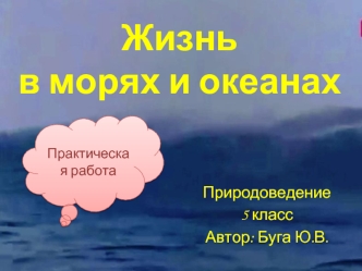 Жизнь 
в морях и океанах