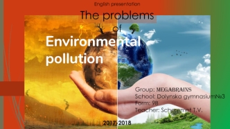 The problems of Environmental pollution