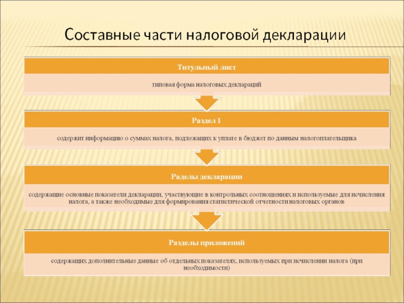 Налоговая отчетность презентация