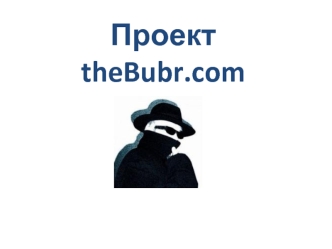Проект theBubr.com