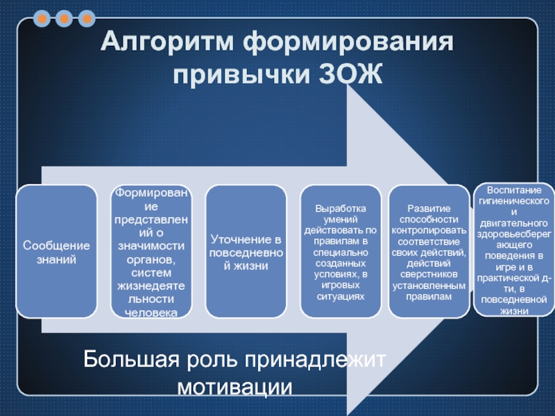 Проект формирование системы мотивации граждан к здоровому образу жизни