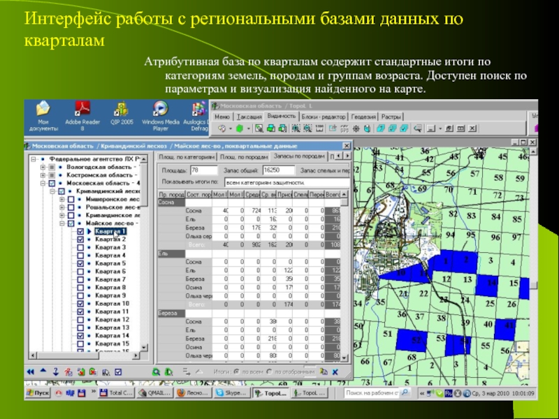 Курсовой проект по лесоустройству