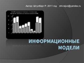 ИНФОРМАЦИОННЫЕ МОДЕЛИ
