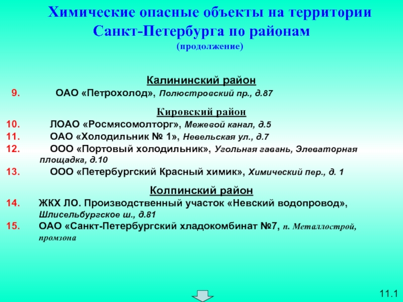 Презентация потенциально опасные объекты