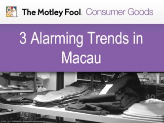 3 Alarming Trends in Macau