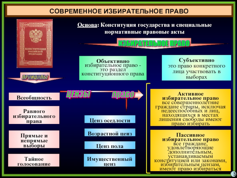 План в егэ правовые основы избирательного права в рф