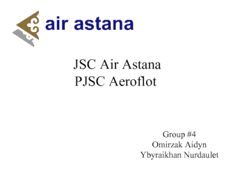 JSC Air Astana PJSC Aeroflot