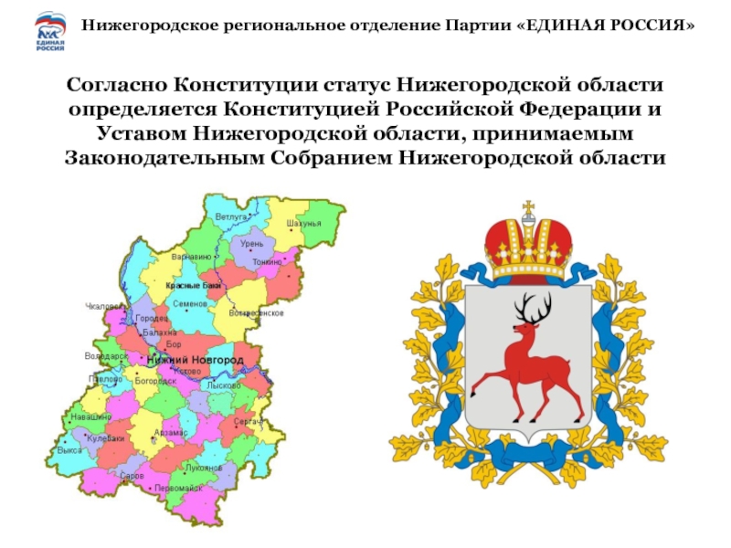 Статус нижегородской области