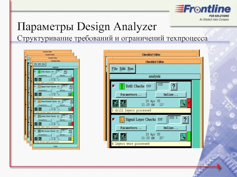 Parameter design. Подсистема до 2500 рублей. Design and Analysis Mold.