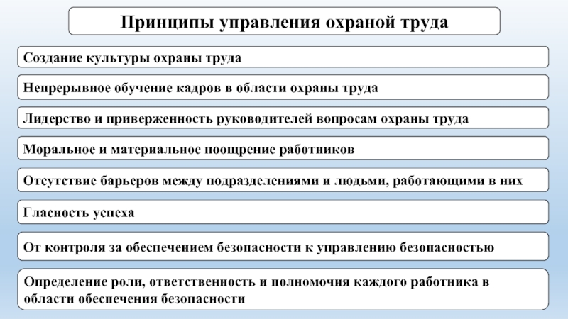 Система управления охраной труда на предприятии презентация