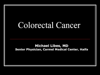 Colorectal Cancer