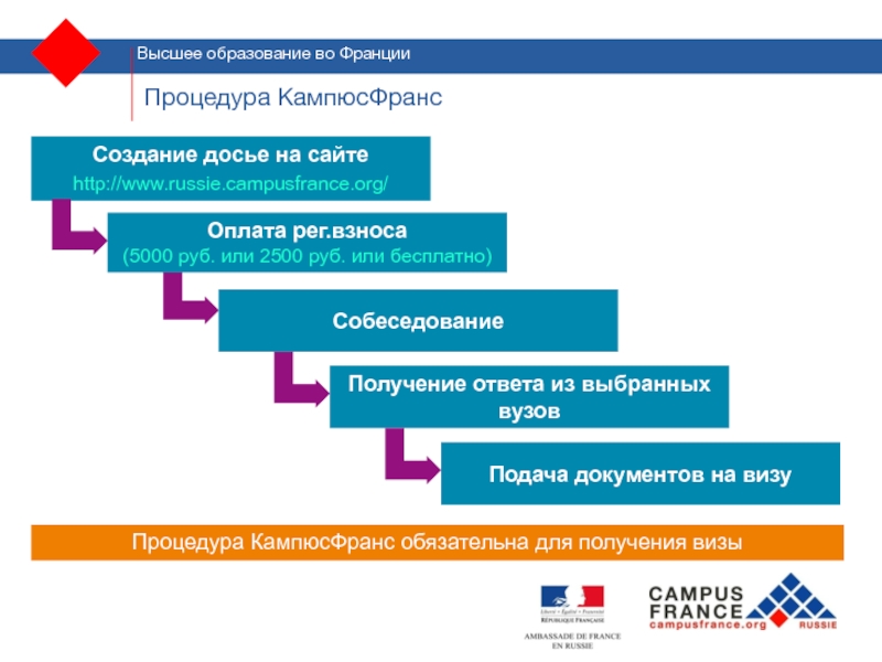 Образование во франции презентация