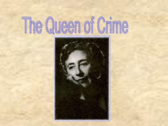 The Queen of Crime