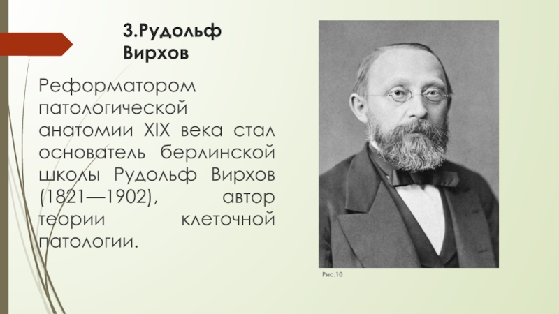 История развития патологической анатомии презентация