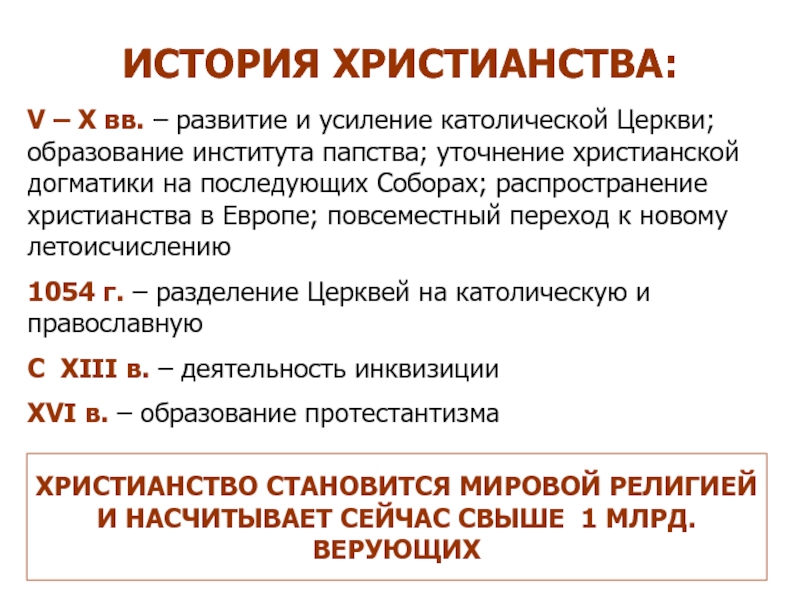 Развитие православие россии. Развитие христианства. Этапы развития христианства. Становление и развитие христианства. История раннего христианства.