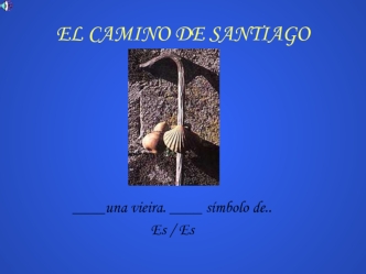 El camino de Santiago