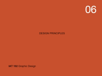 Design principles