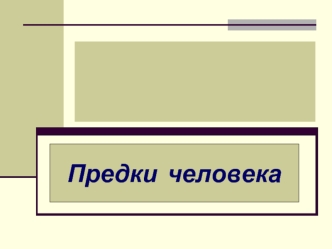 Предки человека. Дриопитек ДРИОПИТЕКИ (Dryopithecus, т. е. древесная обезьяна) единственный род вымерших человекообразных обезьян, подсемейства Dryopithecinae: