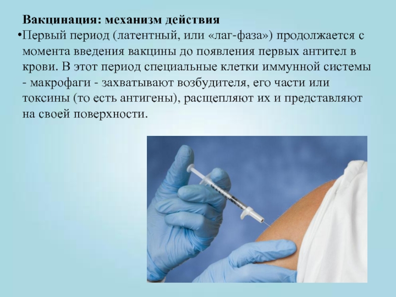 Механизм вакцин