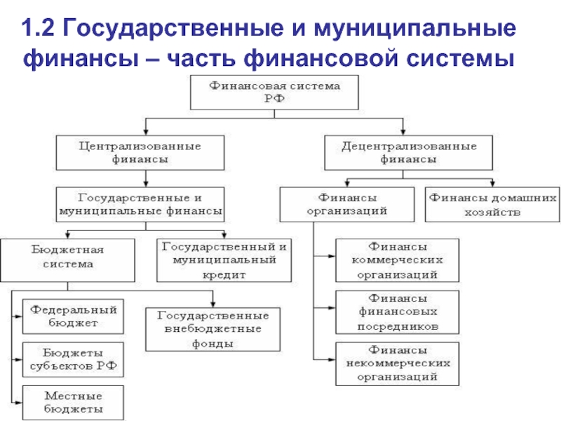 Муниципальные финансы в российской федерации
