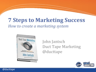 7 Steps to Marketing SuccessHow to create a marketing system