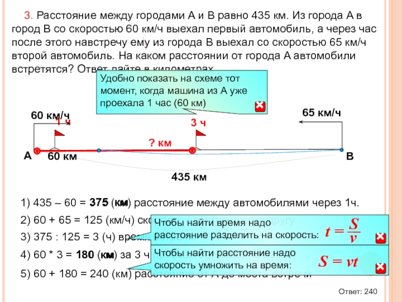 Турист шел со скоростью