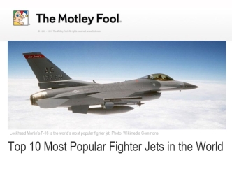 Top 10 Most Popular Fighter Jets in the World