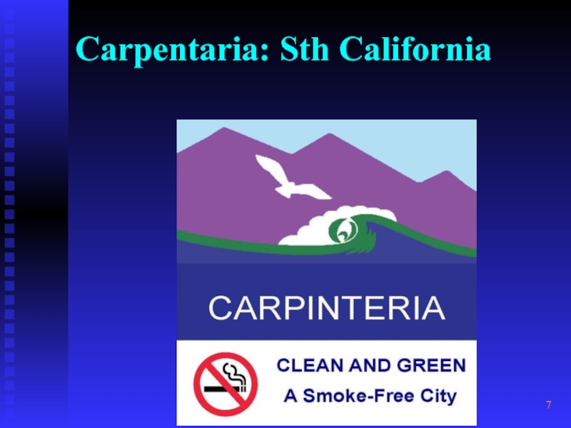 Carpentaria: Sth California