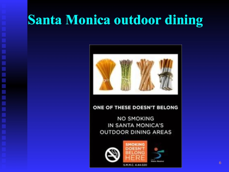 Santa Monica outdoor dining