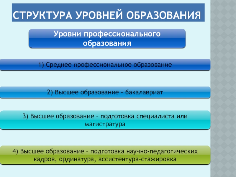 Третий высший. Высшее образование уровни. Уровень образования магистратура. Уровень образования бакалавриат. Уровни образования среднее профессиональное.