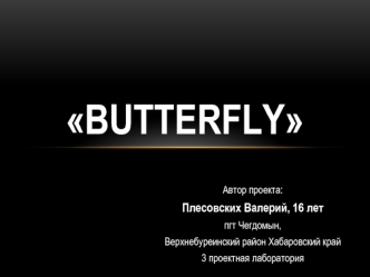 Butterfly