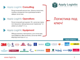 Логистика под ключ!