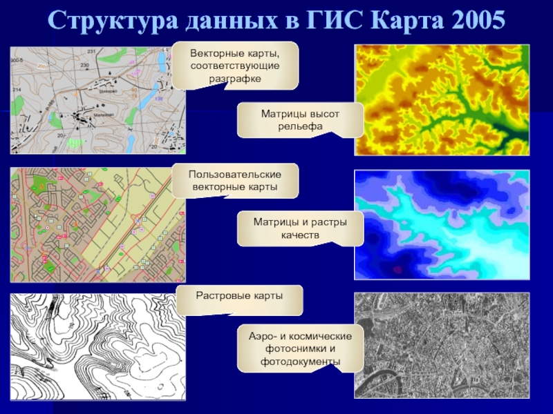 Электронная карта в гис