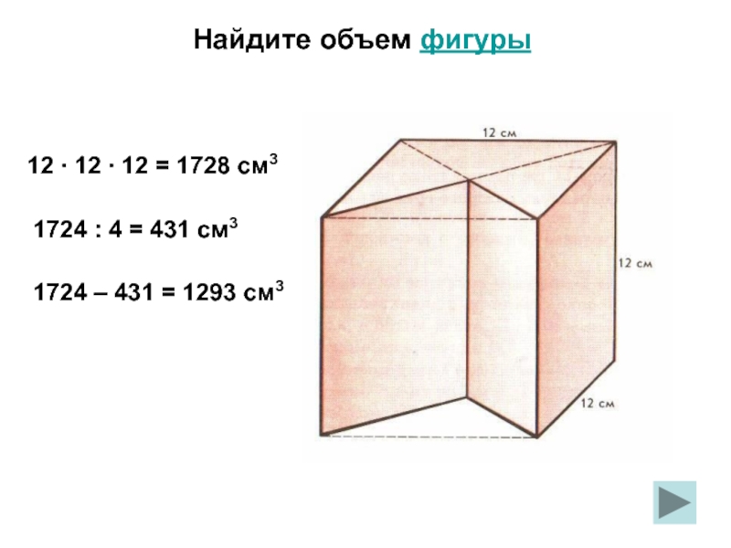 Площади и объемы фигур 5 класс