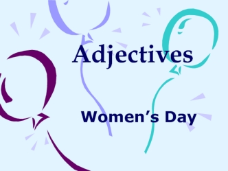 Adjectives