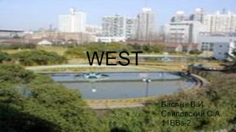 Программный комлекс West