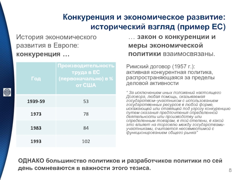 Влияние торговли на экономику