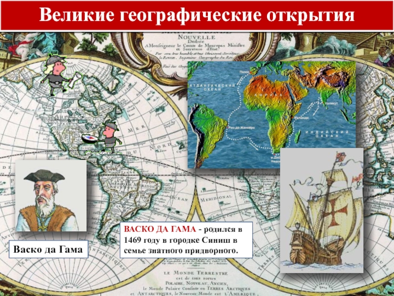 Плавание европейцев в эпоху великих географических открытий