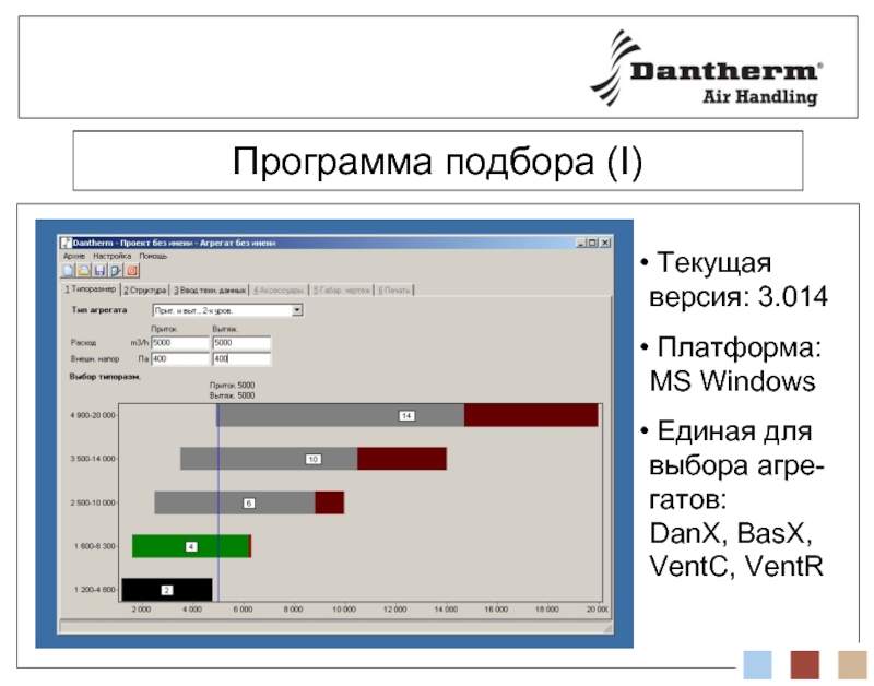 Handle software. Программа подбора аналогов. Программа подбора кондиционеров. Выбор программы. Текущая версия.