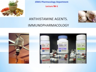 Antihistamine agents. Immunopharmacology