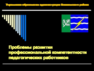 Проблемы развития профессиональной компетентностипедагогических работников