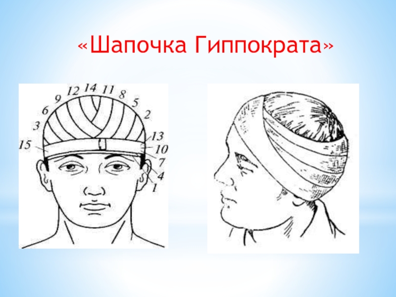 Реклама повязки на голову для проекта