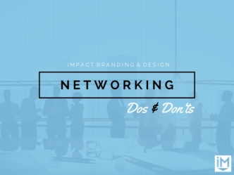 INBOUND Networking Dos and Don'ts